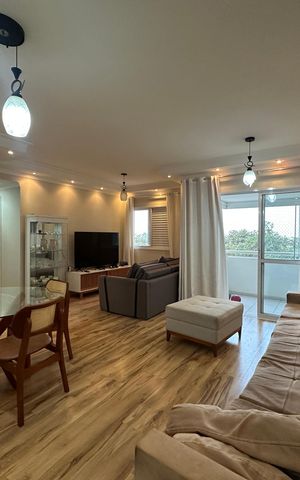 Apartamento à venda com 79m², 2 quartos e 2 vagasSala