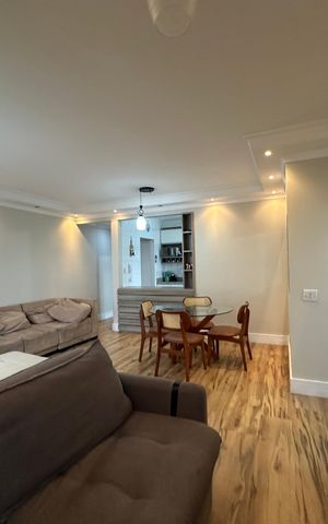 Apartamento à venda com 79m², 2 quartos e 2 vagasSala