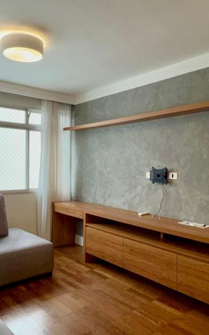 Apartamento para alugar com 100m², 2 quartos e 1 vaga Apartamento para alugar com 100m², 2 quartos e 1 vagaSala