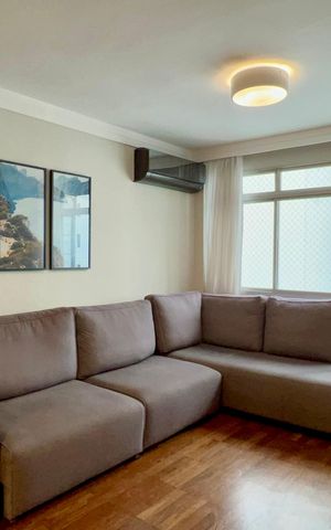 Apartamento para alugar com 100m², 2 quartos e 1 vaga Apartamento para alugar com 100m², 2 quartos e 1 vagaSala
