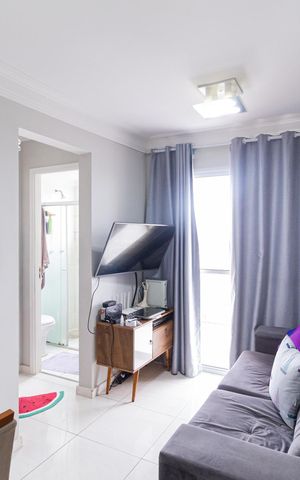 Apartamento à venda com 45m², 2 quartos e 1 vaga Apartamento à venda com 45m², 2 quartos e 1 vagaSala
