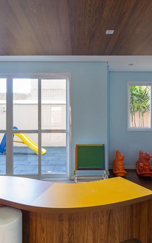 Apartamento à venda com 45m², 2 quartos e 1 vaga Apartamento à venda com 45m², 2 quartos e 1 vagaÁrea comum - Brinquedoteca