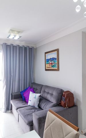 Apartamento à venda com 45m², 2 quartos e 1 vaga Apartamento à venda com 45m², 2 quartos e 1 vagaSala