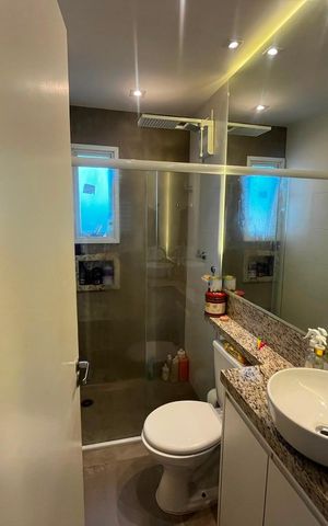 Apartamento para alugar com 39m², 2 quartos e 1 vaga Apartamento para alugar com 39m², 2 quartos e 1 vagaBanheiro