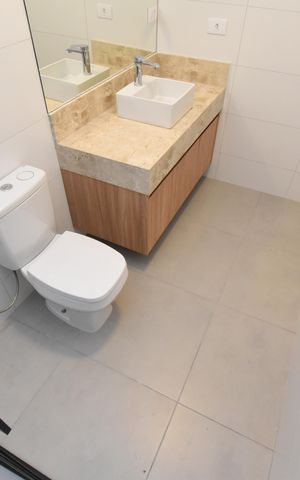 Casa para alugar com 225m², 3 quartos e 4 vagasBanheiro da Suíte 1