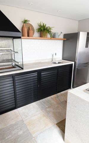 Apartamento à venda com 80m², 2 quartos e 2 vagasÁrea comum - Churrasqueira