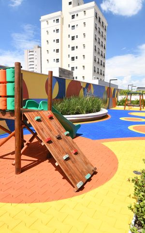 Apartamento à venda com 80m², 2 quartos e 2 vagasÁrea comum - Playground