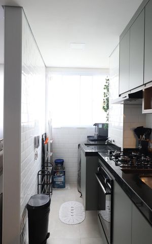 Apartamento à venda com 45m², 2 quartos e sem vagaCozinha