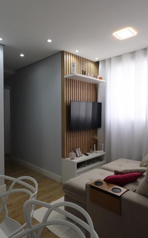 Apartamento à venda com 45m², 2 quartos e sem vagaSala