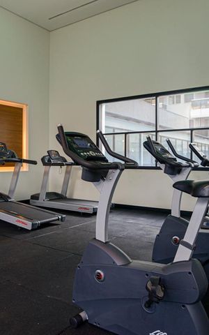 Studio para alugar com 27m², 1 quarto e sem vaga Studio para alugar com 27m², 1 quarto e sem vagaÁrea comum - Academia