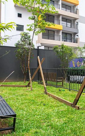 Studio para alugar com 27m², 1 quarto e sem vaga Studio para alugar com 27m², 1 quarto e sem vagaEspaço Pets