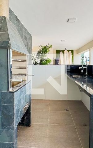 Studio para alugar com 26m², 1 quarto e sem vagaChurrasqueira
