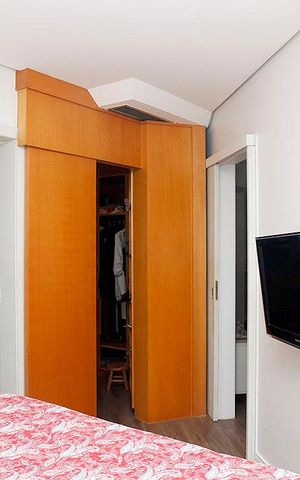 Apartamento à venda com 62m², 1 quarto e 1 vagaQuarto Suíte