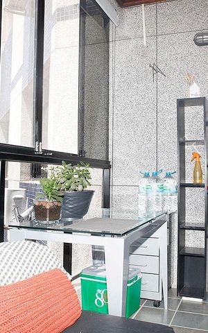 Apartamento à venda com 62m², 1 quarto e 1 vagaVaranda
