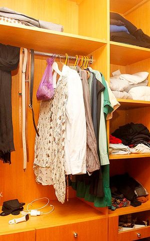 Apartamento à venda com 62m², 1 quarto e 1 vagaQuarto Suíte Detalhe Closet