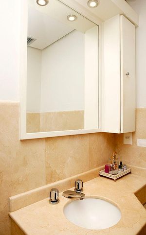 Apartamento à venda com 62m², 1 quarto e 1 vagaBanheiro Quarto Suíte