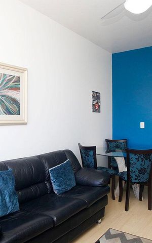 Apartamento à venda com 45m², 1 quarto e sem vagaSala