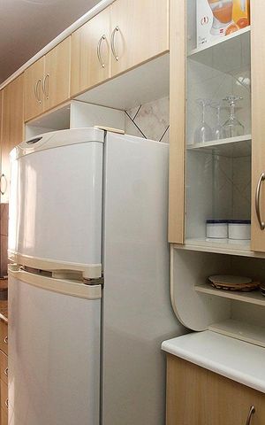 Apartamento à venda com 45m², 1 quarto e sem vagaCozinha + Área de Serviço