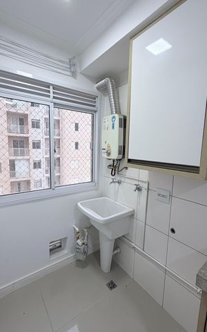 Apartamento à venda com 49m², 2 quartos e 1 vaga Apartamento à venda com 49m², 2 quartos e 1 vagaÁrea de Serviço