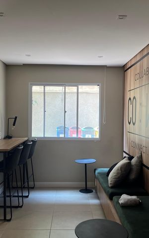 Apartamento à venda com 26m², 1 quarto e sem vaga Apartamento à venda com 26m², 1 quarto e sem vagaCoworking