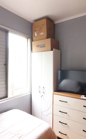 Studio à venda com 36m², 1 quarto e sem vagaQuarto