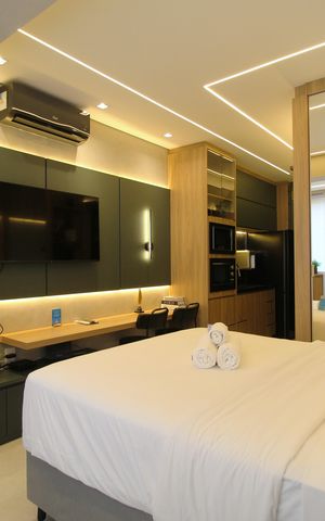 Studio à venda com 24m², 1 quarto e sem vagaStudio