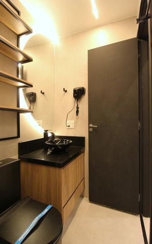 Studio à venda com 24m², 1 quarto e sem vagaBanheiro