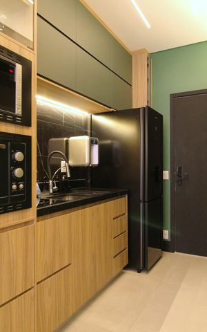 Studio à venda com 24m², 1 quarto e sem vagaCozinha