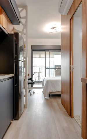 Studio à venda com 26m², 1 quarto e sem vaga Studio à venda com 26m², 1 quarto e sem vagaStudio