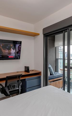 Studio à venda com 26m², 1 quarto e sem vaga Studio à venda com 26m², 1 quarto e sem vagaStudio