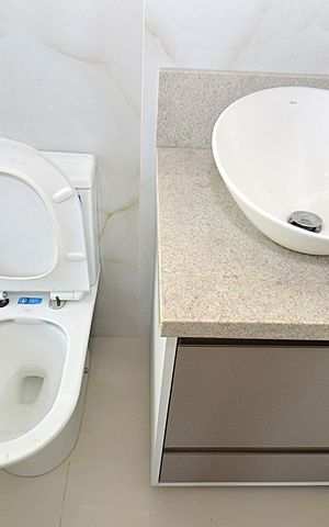 Apartamento à venda com 70m², 2 quartos e 2 vagasBanheiro da Suíte