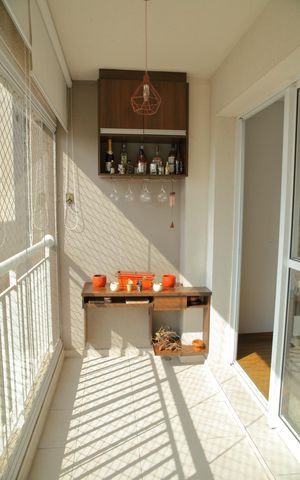 Apartamento à venda com 80m², 3 quartos e 2 vagasSacada da Sala