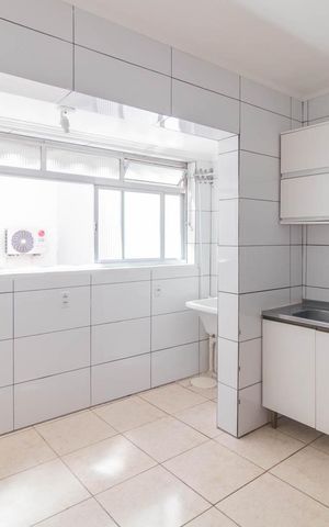 Apartamento para alugar com 45m², 1 quarto e sem vagaCozinha e Área de Serviço