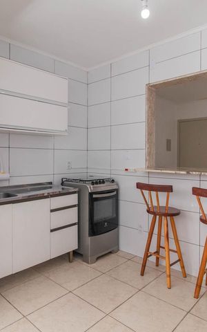 Apartamento para alugar com 45m², 1 quarto e sem vagaCozinha e Área de Serviço