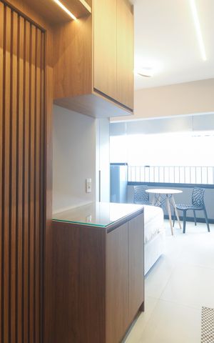 Studio à venda com 23m², 1 quarto e sem vagaStudio