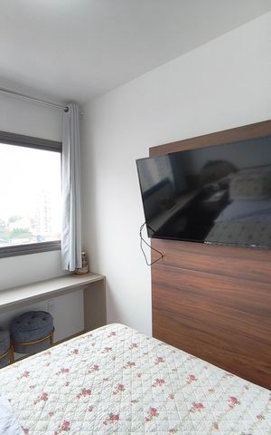 Apartamento à venda com 27m², 1 quarto e sem vagaQuarto