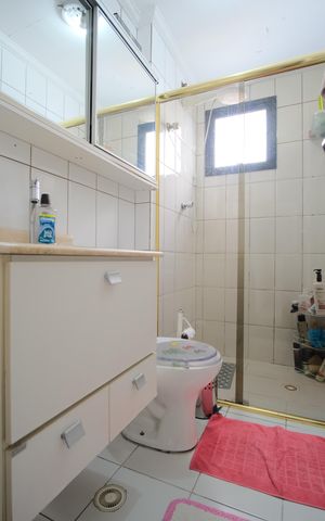 Apartamento à venda com 57m², 2 quartos e 1 vagaBanheiro