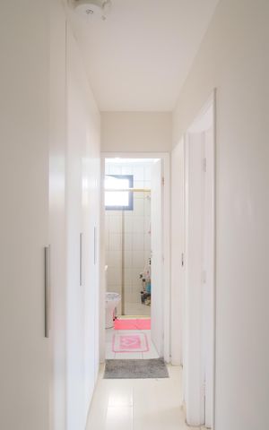 Apartamento à venda com 57m², 2 quartos e 1 vagaCorredor