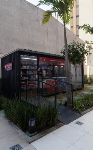 Apartamento para alugar com 36m², 2 quartos e sem vaga Apartamento para alugar com 36m², 2 quartos e sem vagaÁrea Comum - Mini Mercado