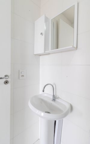 Apartamento para alugar com 36m², 2 quartos e sem vaga Apartamento para alugar com 36m², 2 quartos e sem vagaBanheiro