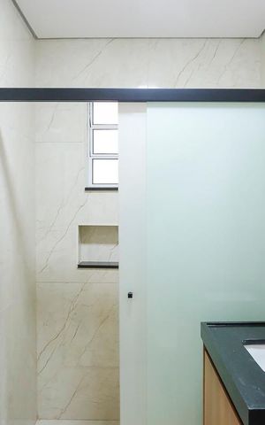 Casa à venda com 202m², 3 quartos e 2 vagasBanheiro social