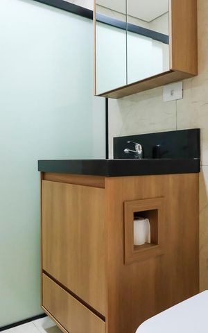 Casa à venda com 202m², 3 quartos e 2 vagasBanheiro social