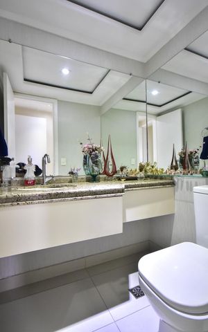 Apartamento para alugar com 179m², 4 quartos e 3 vagasLavabo