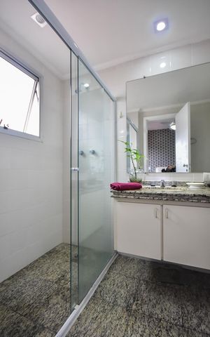 Apartamento para alugar com 179m², 4 quartos e 3 vagasBanheiro Suíte 1