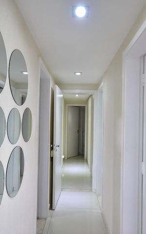 Apartamento para alugar com 179m², 4 quartos e 3 vagasCorredor