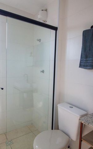 Apartamento para alugar com 47m², 2 quartos e 1 vaga Apartamento para alugar com 47m², 2 quartos e 1 vagaBanheiro