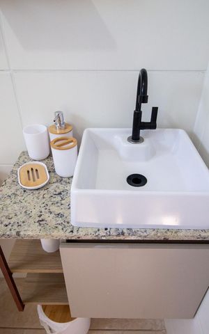 Apartamento para alugar com 47m², 2 quartos e 1 vaga Apartamento para alugar com 47m², 2 quartos e 1 vagaBanheiro