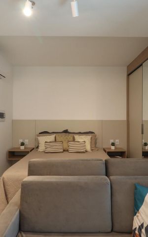 Studio para alugar com 38m², 1 quarto e 1 vagaStudio