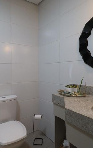 Studio para alugar com 38m², 1 quarto e 1 vagaBanheiro da Suíte