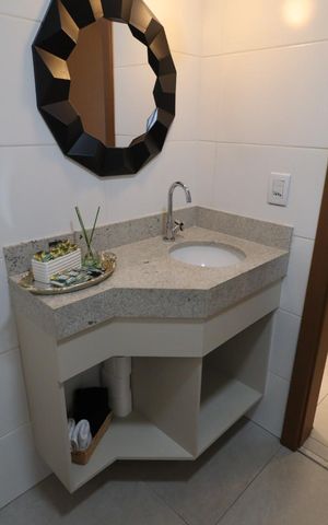 Studio para alugar com 38m², 1 quarto e 1 vagaBanheiro da Suíte